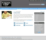Screenshot of Home Page